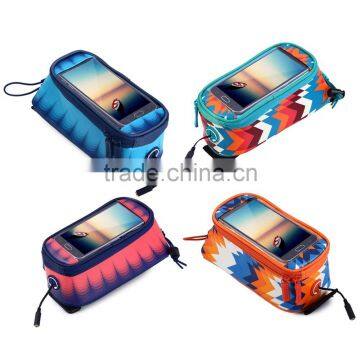 Roswheel Bicycle Bag 4.8 Inch Touch Screen Bicycle Front Tube Phone Bag Holder Handlebar Pouch Bicycle Bag photo-6