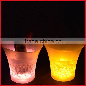 LED Colour Changing Ice Bucket Champagne Wine Drinks Cooler Retro Party Xmas photo-2