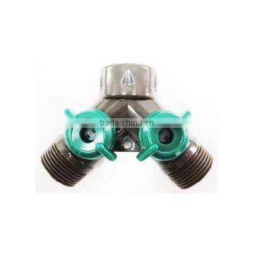 Garden Y Connector With Shut Off Valve photo-2