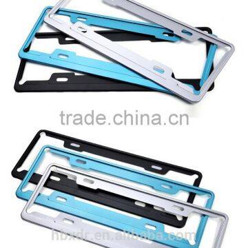 New design Car License Plate Frame Aluminium Alloy License Plate Frame