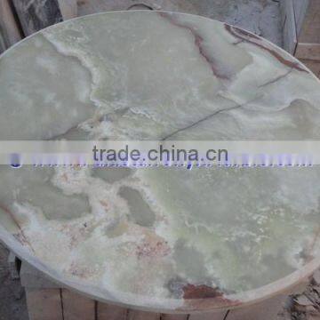 BEAUTIFUL LIGHT GREEN ONYX TABLE TOPS COLLECTION photo-6