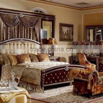 Luxury European Sytle Wooden Bed (1.8M) photo-3
