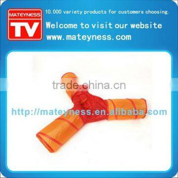 Folding Pet Cat Rabbit Fun Tunnel With TWO Holes Pop Out photo-2