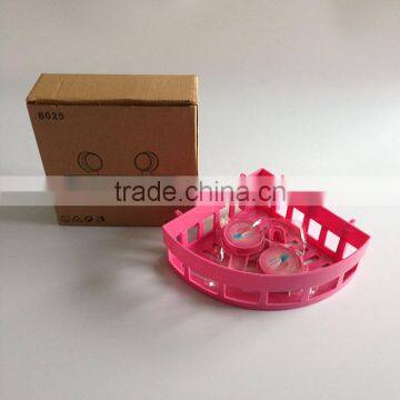 Plastic ABS Suction Cup Triangular Storage Shelf photo-4