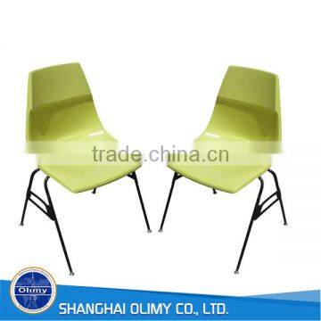 Olimy fiber reinforced plastic side chair fiberglass FRP chairs