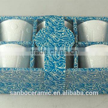 Ceramic Cawa Cup, Cups of Arabic Coffee Cawa, 6 PCS Set photo-4