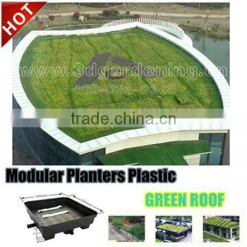 Green Roofs Planter plastic flower pot for seedings nursery pot saucers