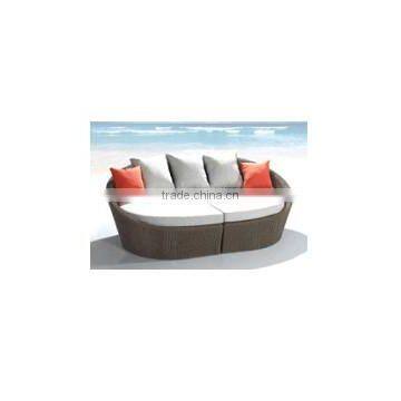 Outdoor Rattan Day Bed 2 Piece Set