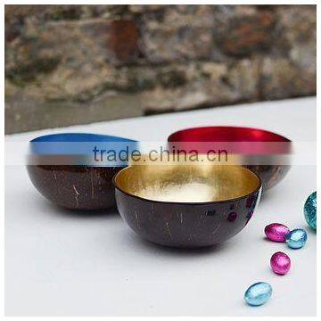 Lacquer coconut bowl