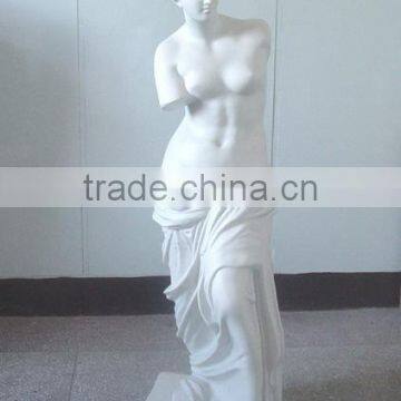 white stone venus statue