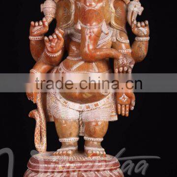 Indian Style Indoor Antique Fengshui Product Marble Hindu God Statues for Sale photo-4