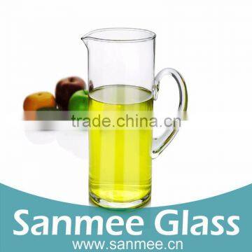 1300ml Hot Sale Crystal Glass Pitcher,fruit Pitcher photo-2