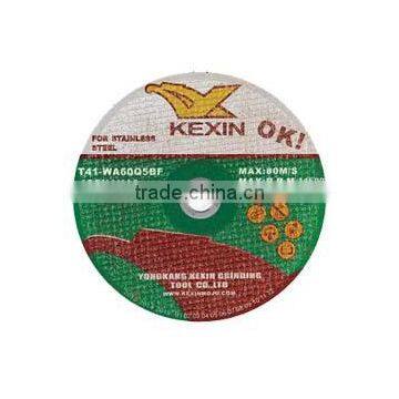 105*1*16mm abrasive cutting disc cut off wheel for stainless steel inox