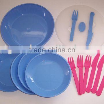 14pcs Picnic Set, Plastic Picnic Set, Model: 50214