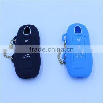 Silicone Key Cover Fit for PORSCHE 911 Cayenne Panamera Boxster Remote Key Case photo-4