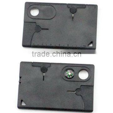 10 in 1 Survival Tools Card Multi Function Army Knife Card photo-4
