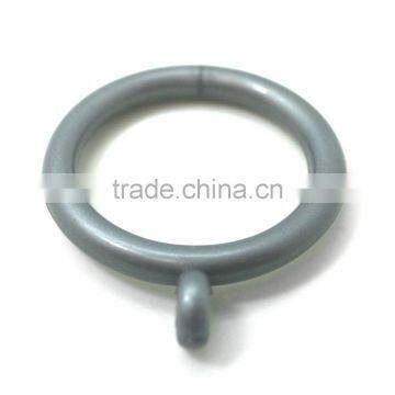 Shower Curtain Track Hooks, Plastic Shower Curtain Hook With Eyelet ID34mm/OD46mm & ID26mm/OD33mm Grey Colour photo-2