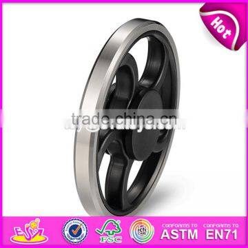 New Style EDC Focus Toy Round Metal Fidget Spinner for Killing Time W01A283 photo-3