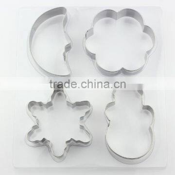 Christmas Set Gingerbread Man Cookie Cutter Stainless Steel Commercial Beard Cookie Cutter photo-3