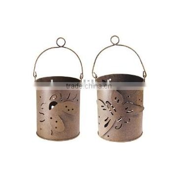 Metal bucket with Bottle Opener Handle