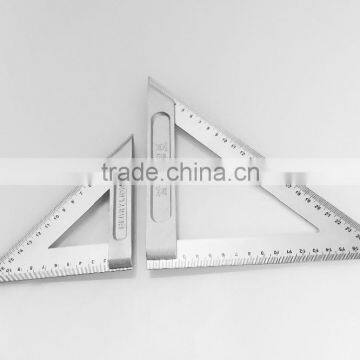 BERRYLION drawing ruler aluminium triangular scale ruler, 150mm and 200mm quality ruler
