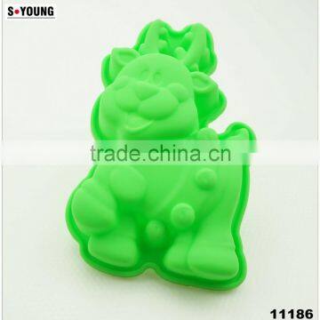 11186 Cow Shape Silicone Chocolate Mould,soap Mold,diy Cake Mould photo-5