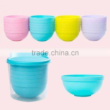 Round Shape Children Colorful PP Plastic Bowl photo-3