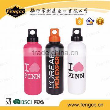 Eco-Friendly food grade gym double layer plastic sport water bottle caps