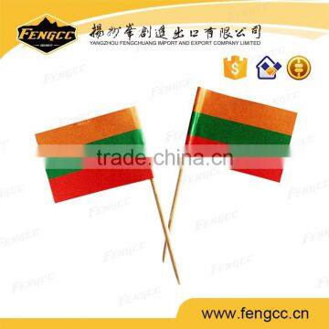 Polyester Stick Hand Flag For Election