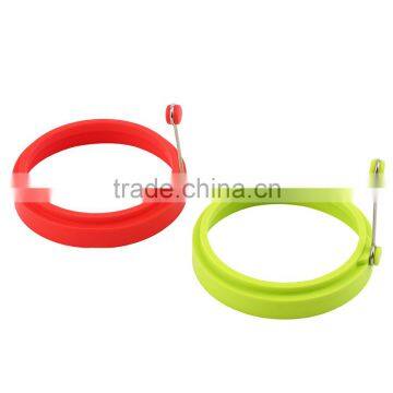 New Creative Round Shape Silicone Omelette Shaper Egg Fried Frying Pancake Cooking Mould Breakfast Essential photo-5