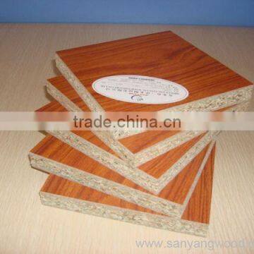 plain particleboard