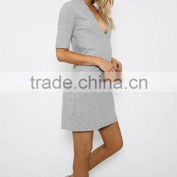 Hot Sale Women Heather Grey Dress New Design Dress up Games for Girls Free Online Games photo-3