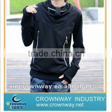 fashion mens fleece pullover hoodie hooded sweatshirt