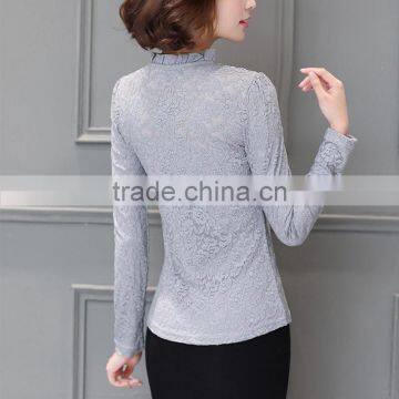Hot Selling New Design Sleeveless Lace Top T-shirt Oem Service China+supplier+clothing photo-4