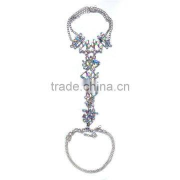 Luxury Geometric Crystal Gems Sexy Body Chain Jewelry for Pretty Girls photo-4