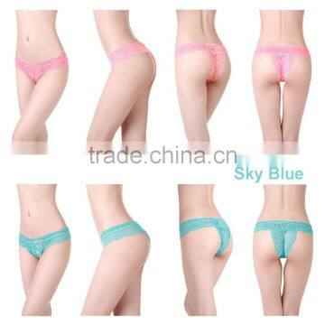 Very Nice Bright 12 Colors Packed Hot Women Thong Panties S M L For Sexy Market