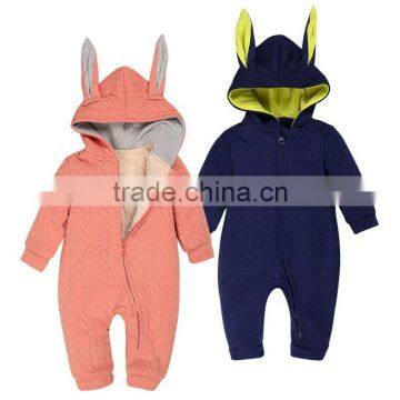 Customize Unisex animal Boys Clothes 3-9 Months wholesale cheap infant Newborn jumpsuit kid Clothing baby winter romper