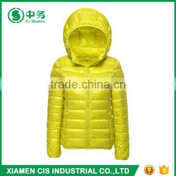 Morden Design Short Style Women Duck Down Feather Jacket for Winter photo-3