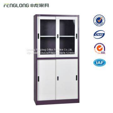Steel Living Room Furniture Design Sliding Door Cupboard Furniture photo-4