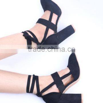 Zm35778a Latest High Heel Ladies Shoes Casual Fashion Big Size Sandals photo-2