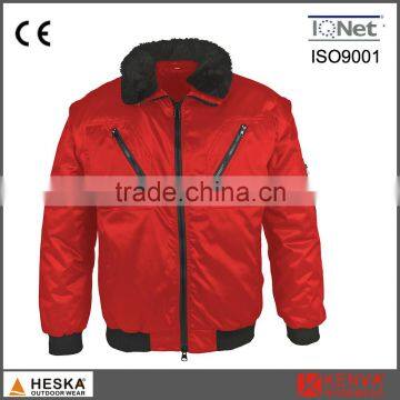 3 in 1 Workwear Warm Men Pilot Jacket Winter Bomber Jacket photo-3