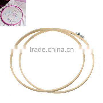 Cross Stitch Supplies Circle Round Natural Bamboo Embroidery Hoops Wood Wholesale photo-4