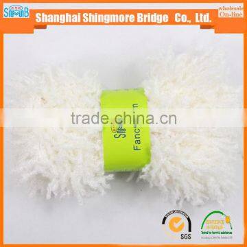 Online Shopping China Novelty Yarn Supplier Hot Wholesale Acrylic Knitting Loop Yarn for Neckerchief photo-2