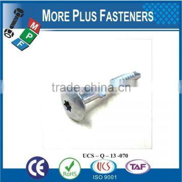 Made In Taiwan Special Hex Socket Screw Hex Washer Head Cross Recessed Screw Threaded Weld Stud Truss Head Torx Winged Screw