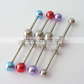 New Hot styles goblet industrial tongue barbell