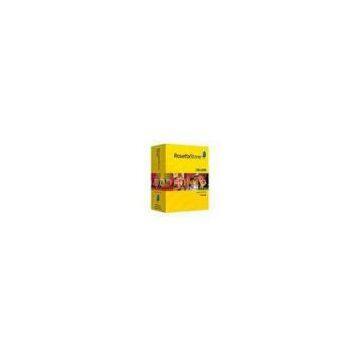 Italian Windows / Mac Level 1, 2, 3, 4, 5 Rosetta Stone Software With Multiple - CD