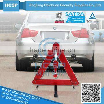 Reflective vehicle safety Triangular warning triangle for car