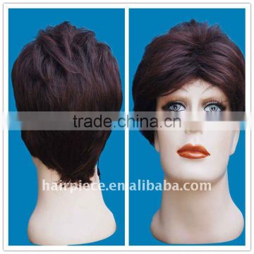 synthetic wig for men