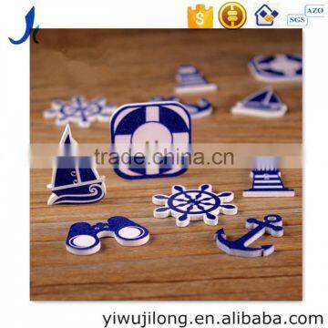 Precision navigation series wood buttons coloured drawing or pattern