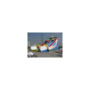 Large Commercial Inflatable Slide, Outdoor Inflatable Slide For Sport Games